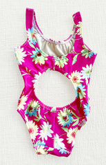 Natural Bridges One-Piece Girl's Cutout Swimsuits - Brookesbeach.co