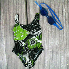 Cowells One Piece Tank Girl's Swimsuits - Brookesbeach.com