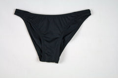 Low-Waist Gathered Seam Bikini Bottoms - Brookesbeach.com